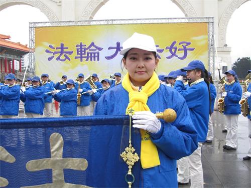 '图10：国立暨南大学历史系硕士杨惠琄怀着感恩之心恭祝师尊新年好，期许做好三件事。'